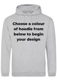 Embroidered College Hoodie Awdis JH001