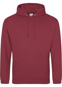 Embroidered College Hoodie Awdis JH001