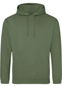 Embroidered College Hoodie Awdis JH001