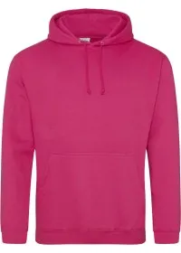 Embroidered College Hoodie Awdis JH001