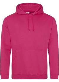 Embroidered College Hoodie Awdis JH001