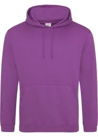 Embroidered College Hoodie Awdis JH001