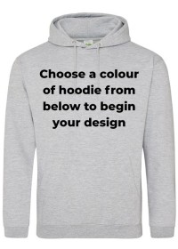 Embroidered College Hoodie Awdis JH001