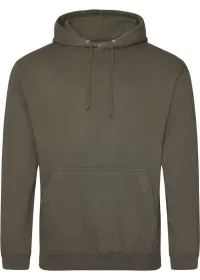 Embroidered College Hoodie Awdis JH001