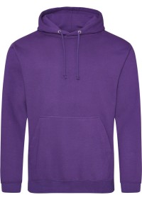 Embroidered College Hoodie Awdis JH001