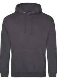 Embroidered College Hoodie Awdis JH001