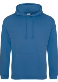 Embroidered College Hoodie Awdis JH001