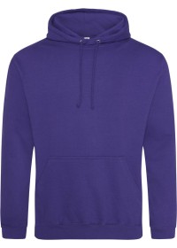 Embroidered College Hoodie Awdis JH001