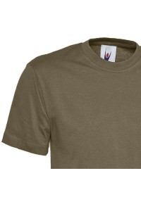 Embroidered Classic T-Shirt Uneek UC301