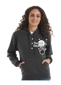 Embroidered Ladies Hoodie Uneek UC510 Deluxe