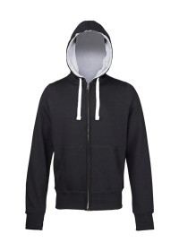 Awdis Chunky Full Zip zoodie JH052 Black