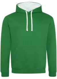 Embroidered Two Tone Hoodie Awdis JH003