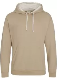 Embroidered Two Tone Hoodie Awdis JH003