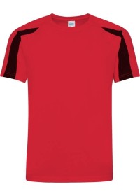 Embroidered Two Tone Sports T-Shirt Awdis JC003
