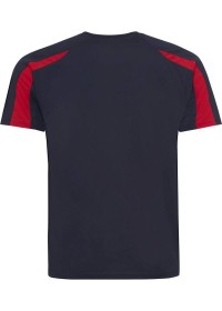 Embroidered Two Tone Sports T-Shirt Awdis JC003