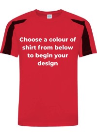 Kids Two Tone Sports T-Shirt Awdis JC03J