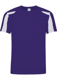 Embroidered Two Tone Sports T-Shirt Awdis JC003