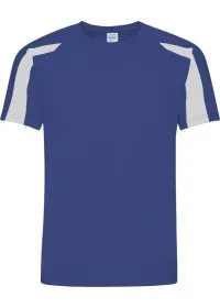 Embroidered Two Tone Sports T-Shirt Awdis JC003