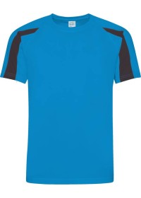 Embroidered Two Tone Sports T-Shirt Awdis JC003