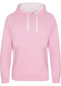 Embroidered Two Tone Hoodie Awdis JH003