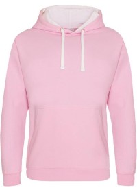 Embroidered Two Tone Hoodie Awdis JH003