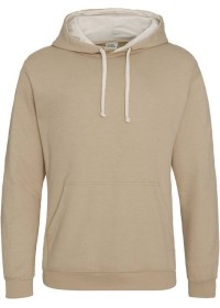 Embroidered Two Tone Hoodie Awdis JH003