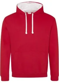 Embroidered Two Tone Hoodie Awdis JH003