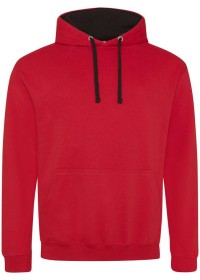 Embroidered Two Tone Hoodie Awdis JH003