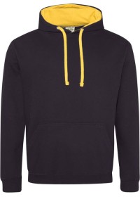 Embroidered Two Tone Hoodie Awdis JH003