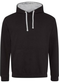 Embroidered Two Tone Hoodie Awdis JH003