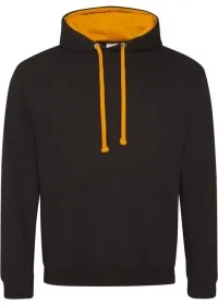 Embroidered Two Tone Hoodie Awdis JH003