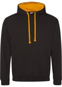 Embroidered Two Tone Hoodie Awdis JH003