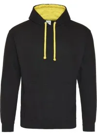 Embroidered Two Tone Hoodie Awdis JH003