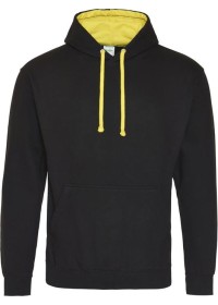 Embroidered Two Tone Hoodie Awdis JH003