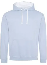 Embroidered Two Tone Hoodie Awdis JH003