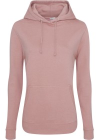 Embroidered Ladies Hoodie Awdis JH01F