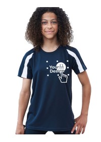 Kids Two Tone Sports T-Shirt Awdis JC03J