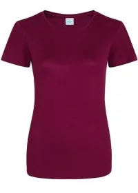 Custom Embroidered Ladies Sports T-Shirt Shirt Awdis JC005