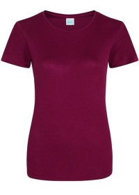 Custom Embroidered Ladies Sports T-Shirt Shirt Awdis JC005