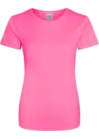 Custom Embroidered Ladies Sports T-Shirt Shirt Awdis JC005