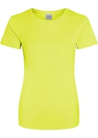 Custom Embroidered Ladies Sports T-Shirt Shirt Awdis JC005
