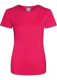 Custom Embroidered Ladies Sports T-Shirt Shirt Awdis JC005