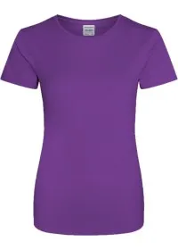 Custom Embroidered Ladies Sports T-Shirt Shirt Awdis JC005