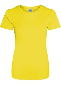 Custom Embroidered Ladies Sports T-Shirt Shirt Awdis JC005