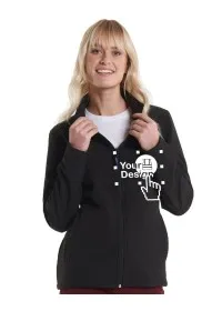 Custom Embroidered Ladies Softshell Jacket Uneek UC613