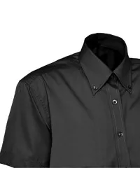 Embroidered Short Sleeve Oxford Shirt Uneek UC702