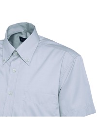 Embroidered Short Sleeve Oxford Shirt Uneek UC702