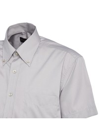 Embroidered Short Sleeve Oxford Shirt Uneek UC702