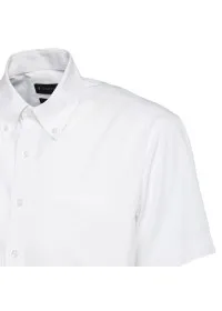 Embroidered Short Sleeve Oxford Shirt Uneek UC702
