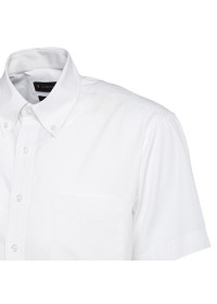 Embroidered Short Sleeve Oxford Shirt Uneek UC702